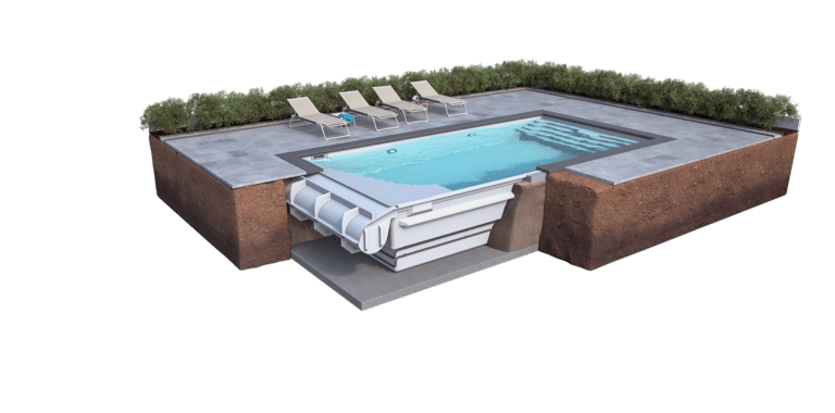 Piscine monobloc - Carre-80